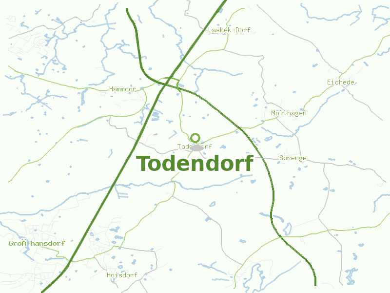 Karte von Todendorf