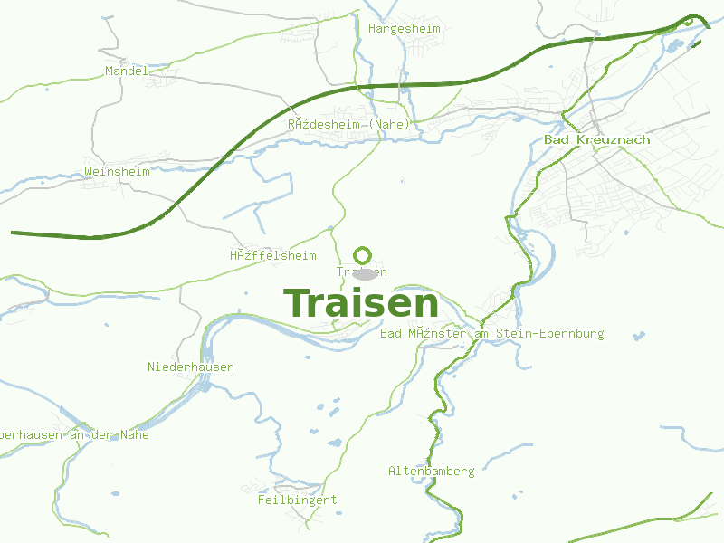 Karte von Traisen