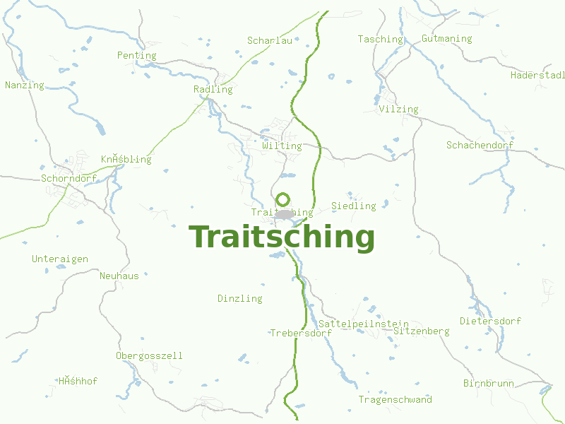 Karte von Traitsching