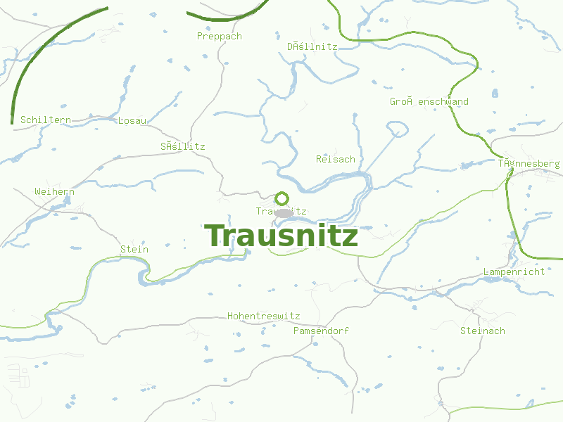Karte von Trausnitz