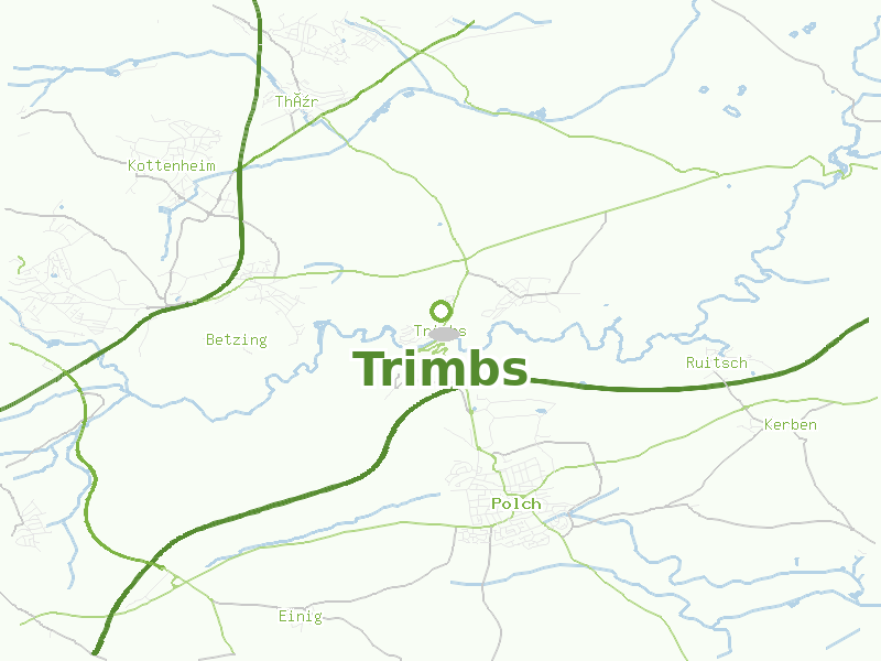 Karte von Trimbs
