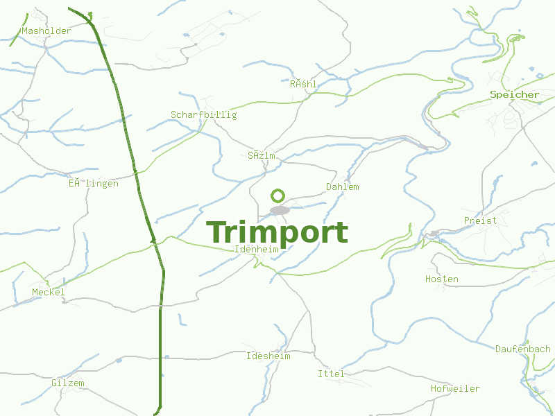 Karte von Trimport