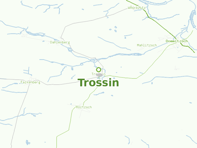 Karte von Trossin