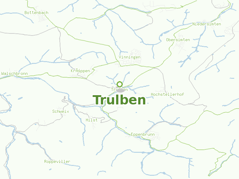 Karte von Trulben