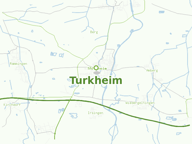 Karte von Turkheim