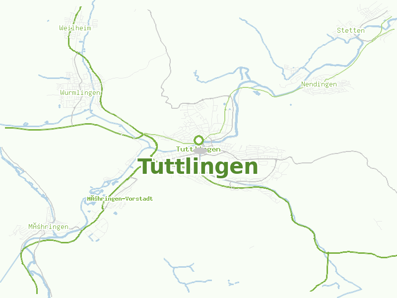 Karte von Tuttlingen