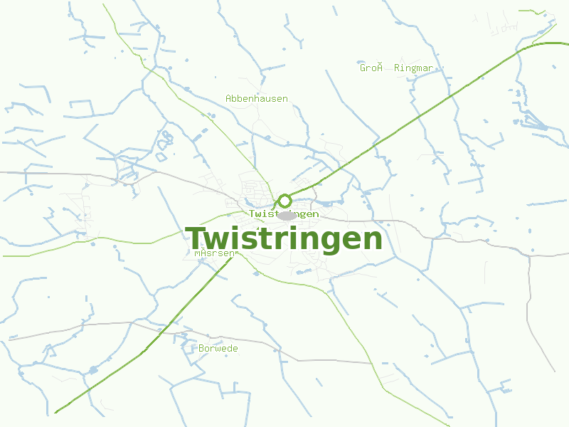 Karte von Twistringen