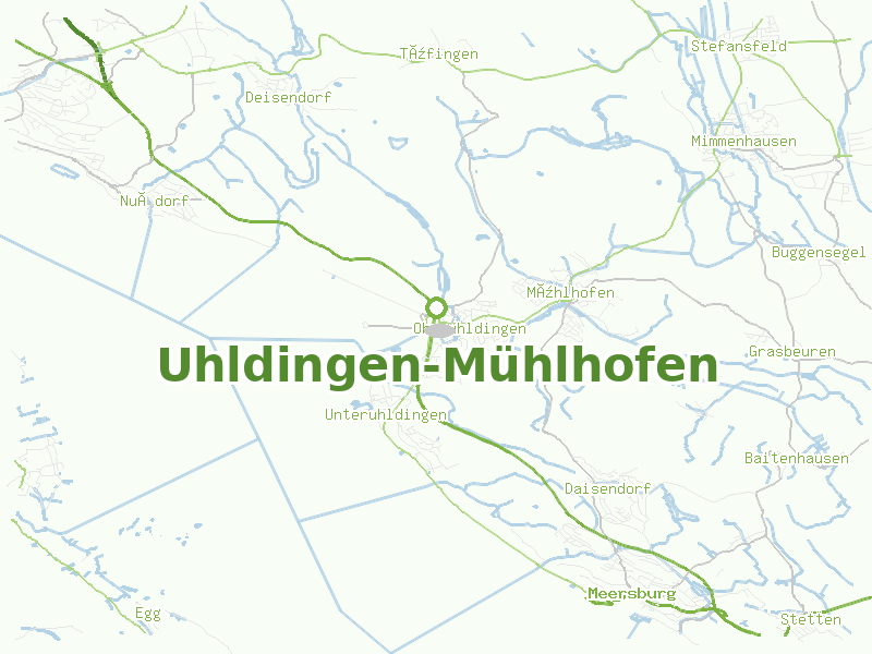 Karte von Uhldingen-Mühlhofen