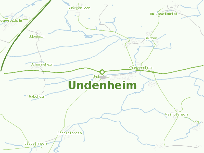 Karte von Undenheim
