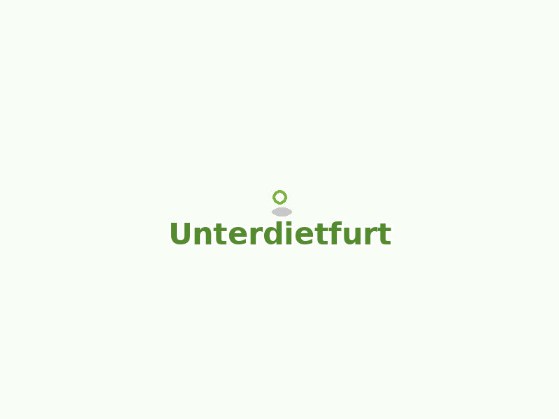 Karte von Unterdietfurt