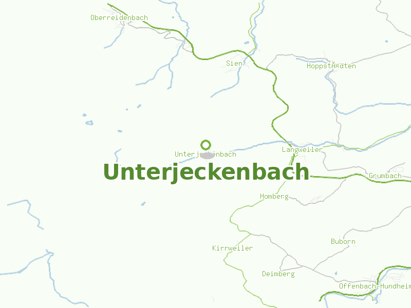 Karte von Unterjeckenbach