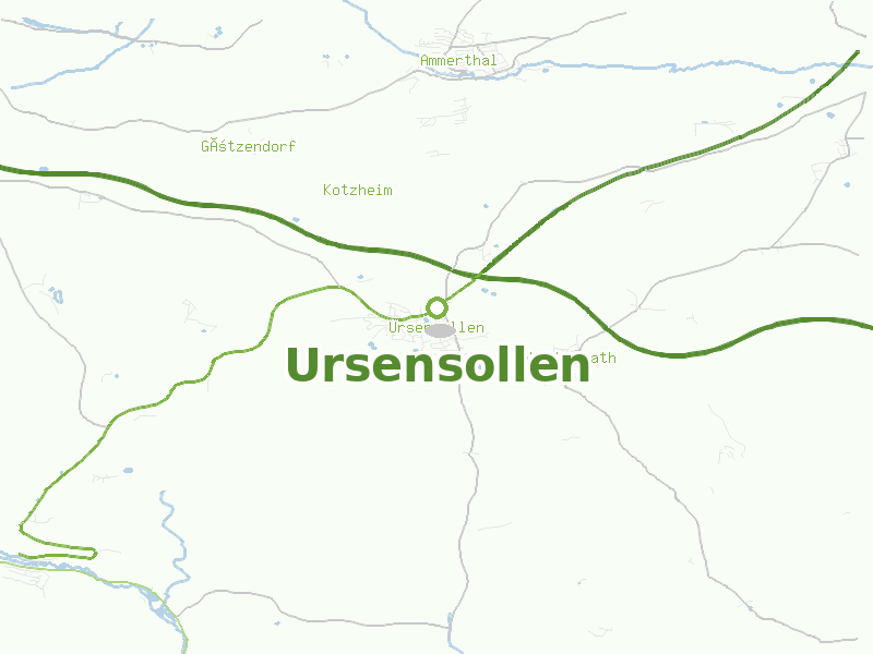 Karte von Ursensollen