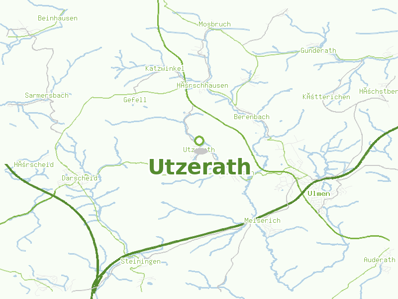 Karte von Utzerath