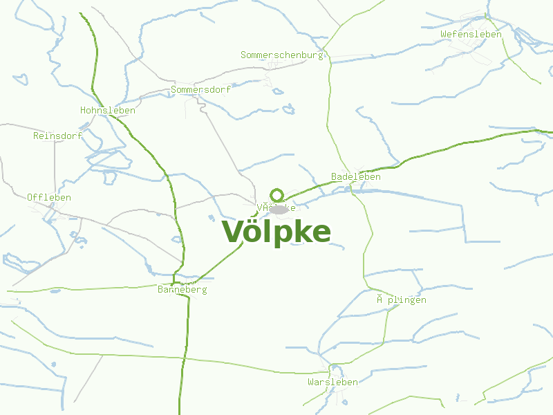 Karte von Völpke