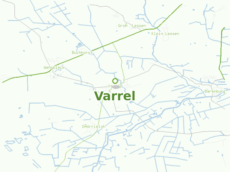 Karte von Varrel