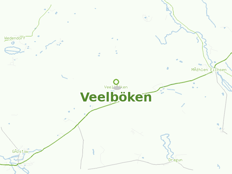 Karte von Veelböken