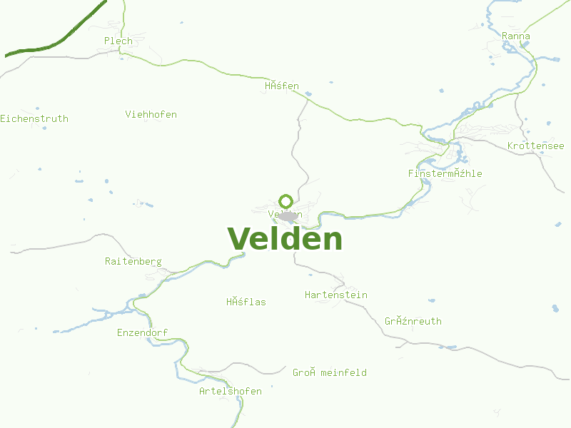 Karte von Velden
