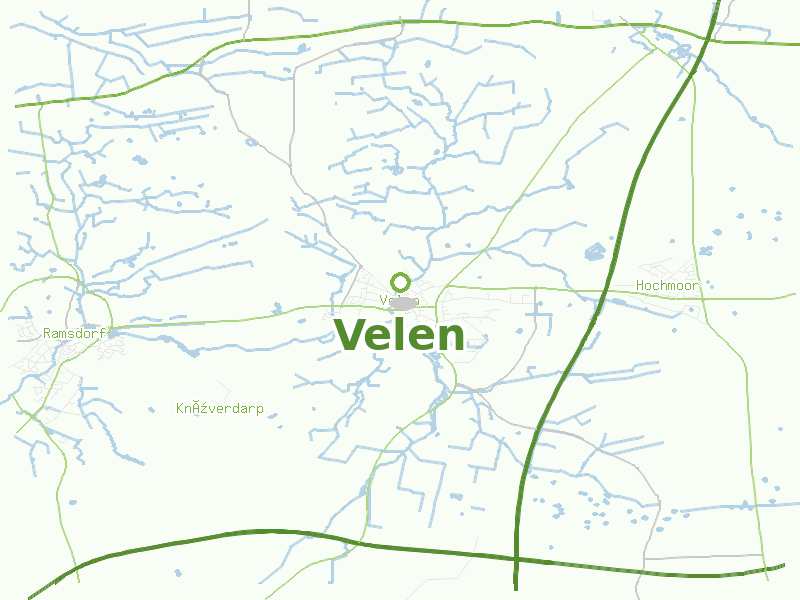 Karte von Velen