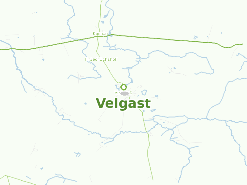 Karte von Velgast