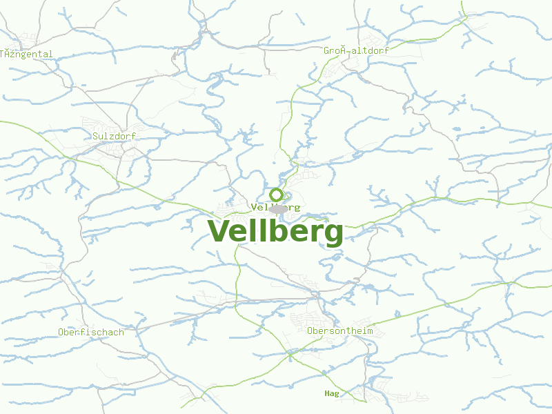 Karte von Vellberg