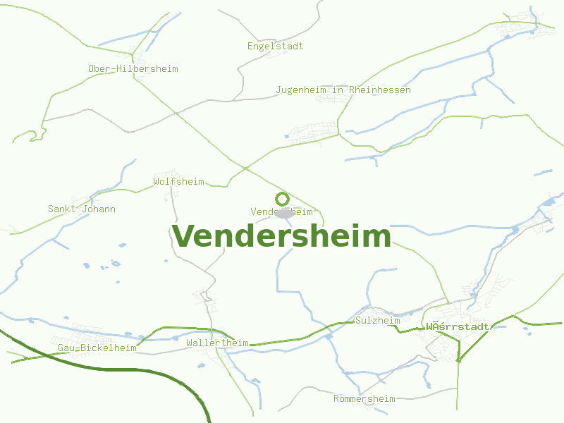 Karte von Vendersheim