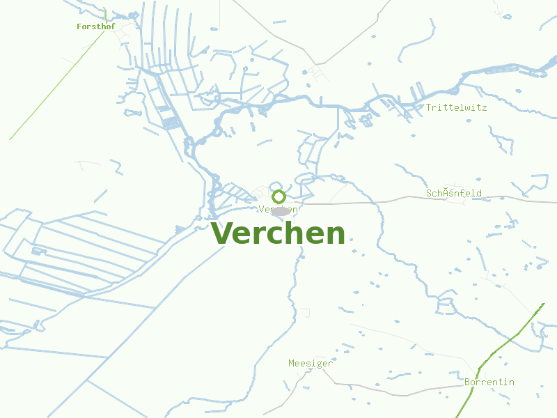 Karte von Verchen