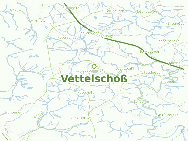 Karte von Vettelschoß
