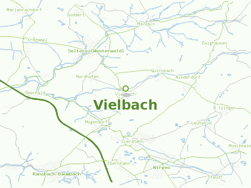 Karte von Vielbach