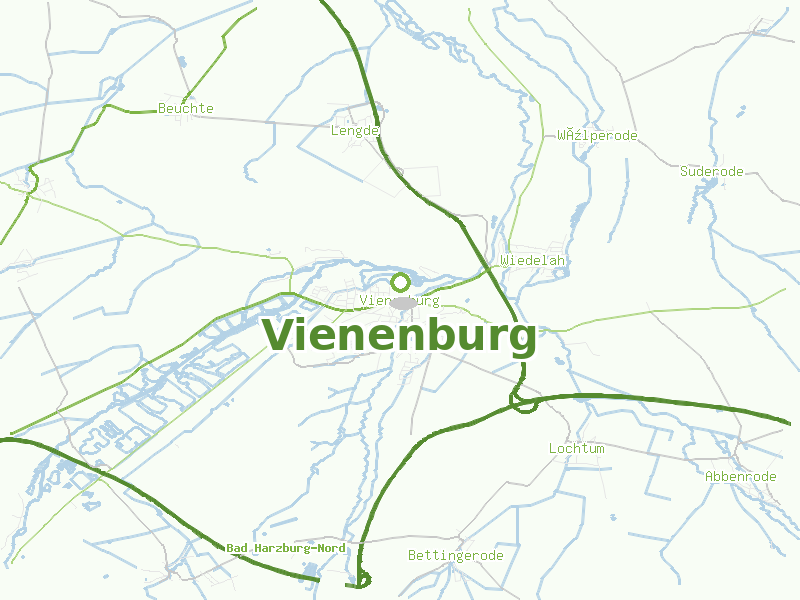 Karte von Vienenburg