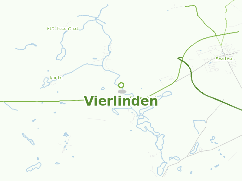 Karte von Vierlinden