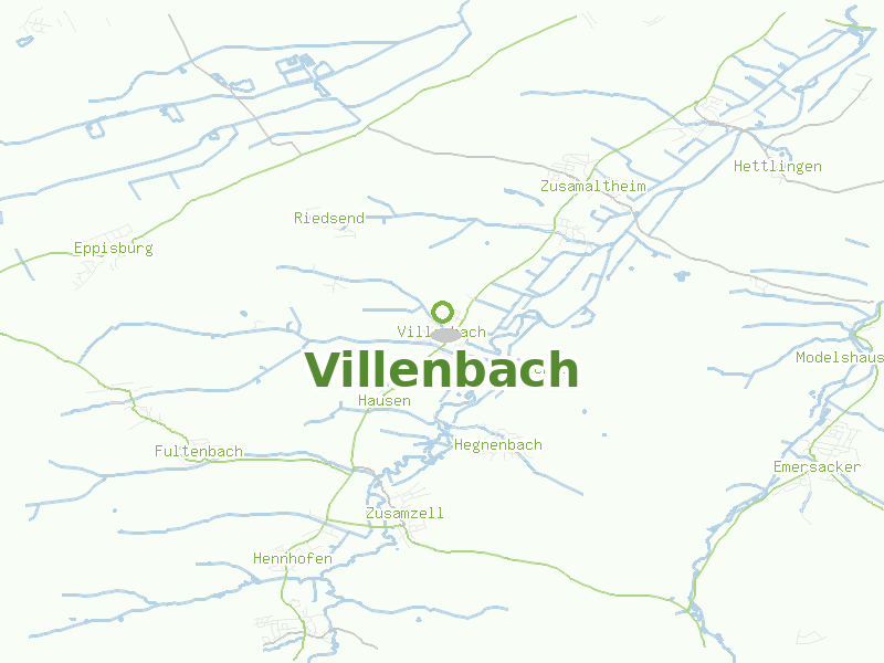 Karte von Villenbach