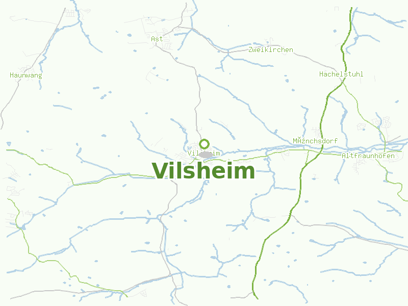 Karte von Vilsheim
