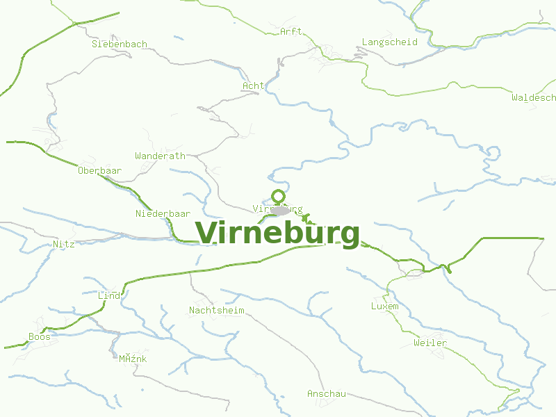 Karte von Virneburg
