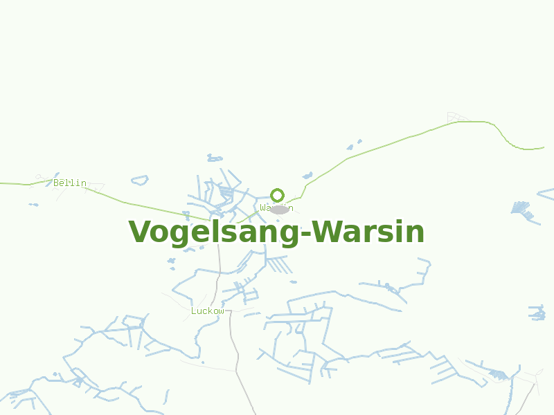 Karte von Vogelsang-Warsin
