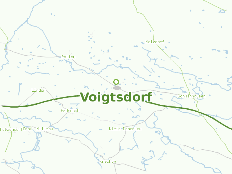Karte von Voigtsdorf