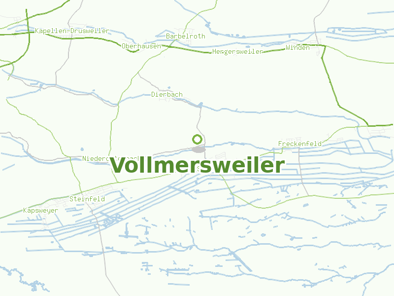Karte von Vollmersweiler