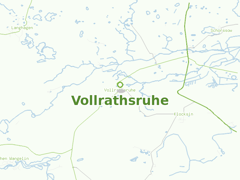 Karte von Vollrathsruhe