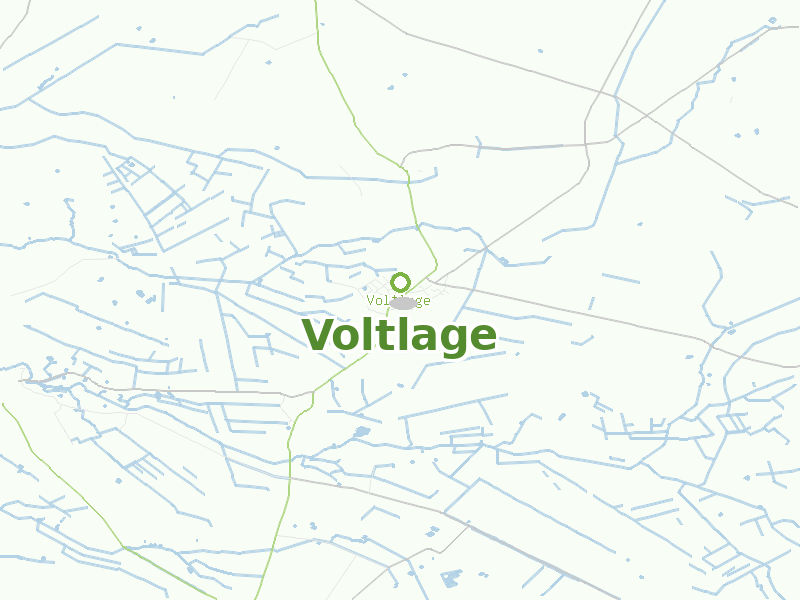 Karte von Voltlage