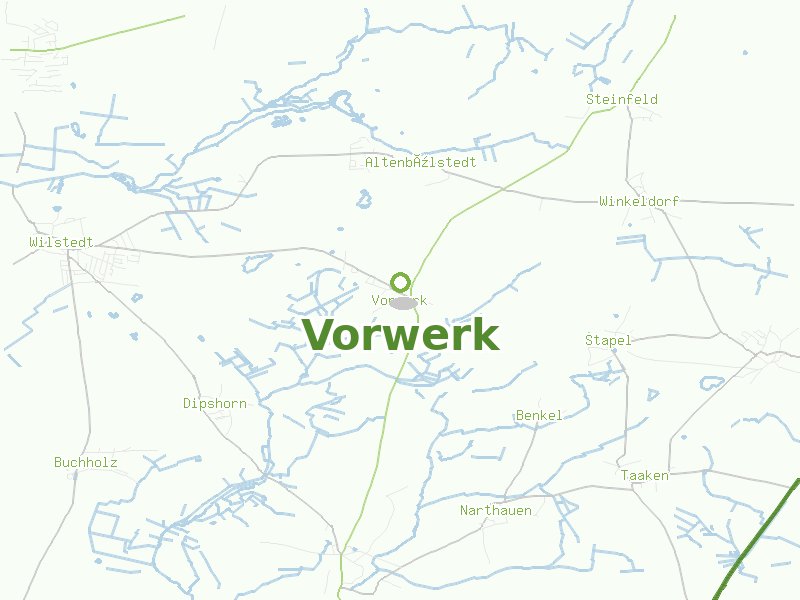 Karte von Vorwerk