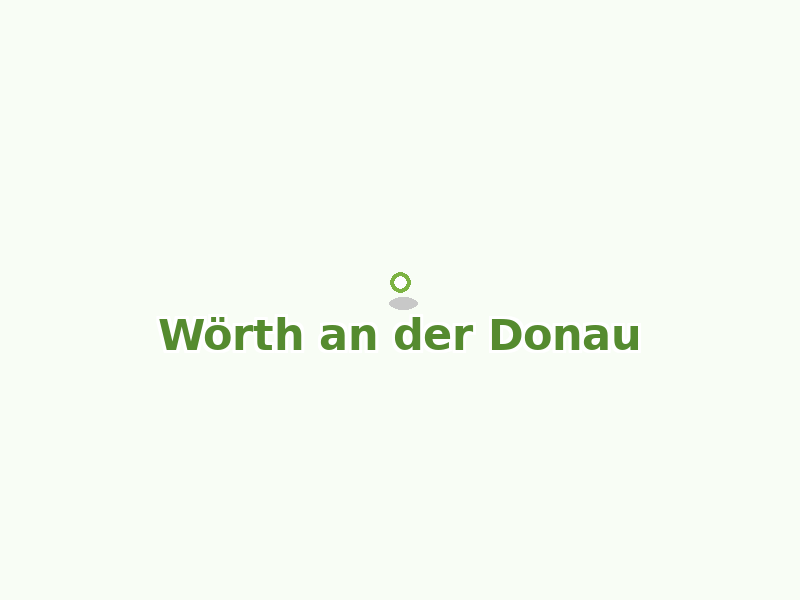 Karte von Wörth an der Donau