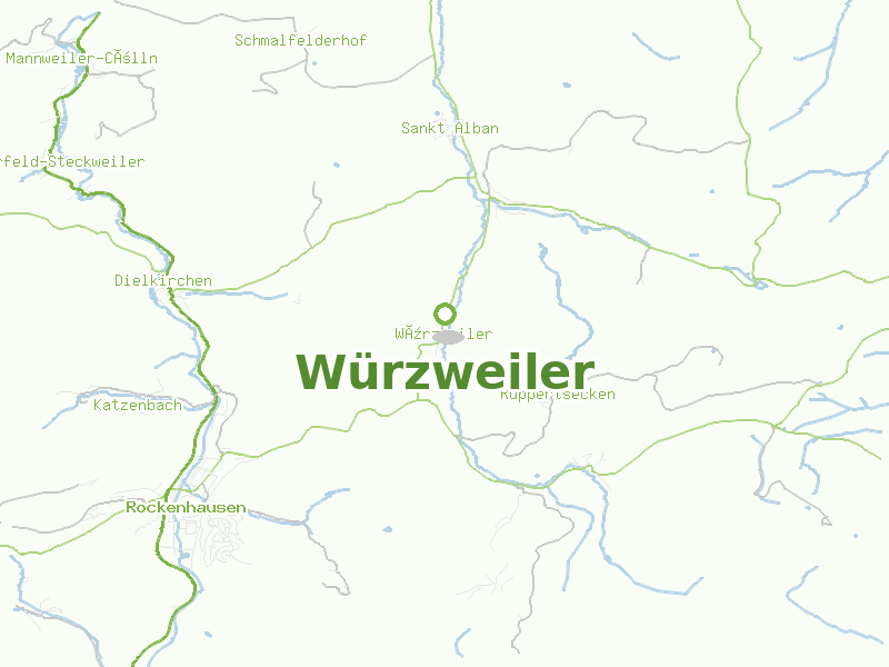Karte von Würzweiler