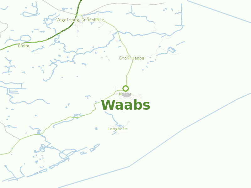 Karte von Waabs
