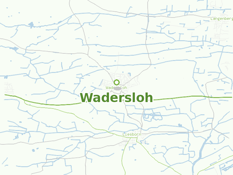 Karte von Wadersloh