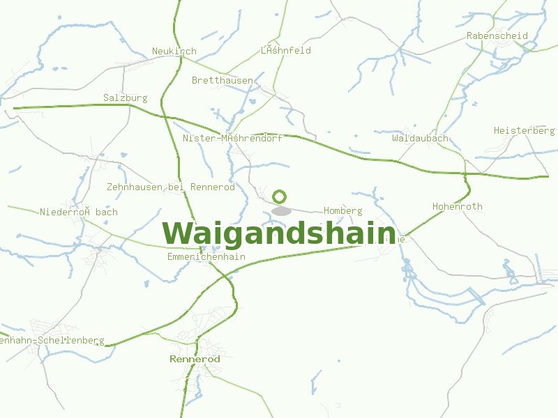 Karte von Waigandshain