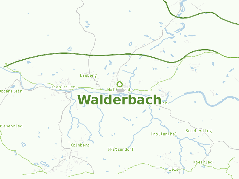Karte von Walderbach