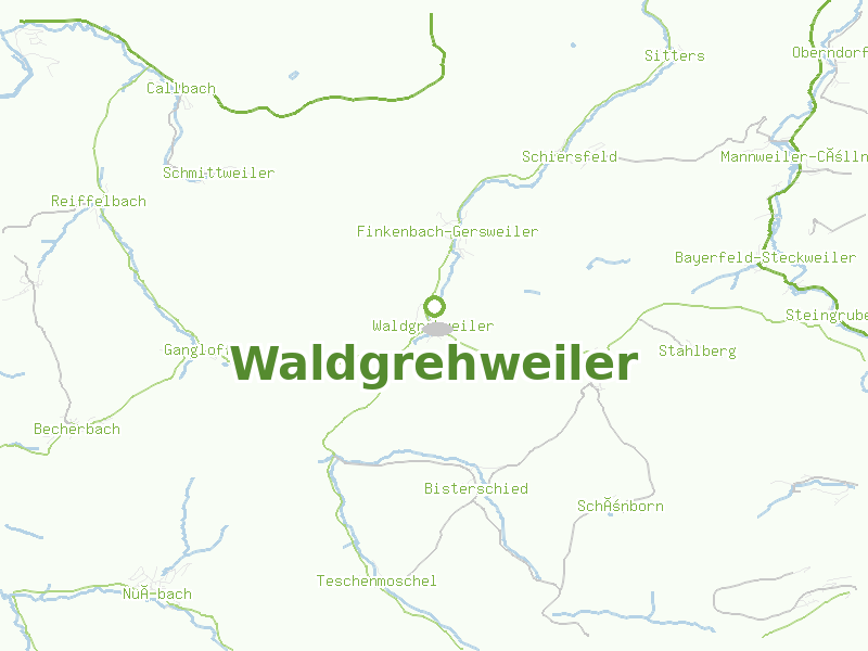 Karte von Waldgrehweiler
