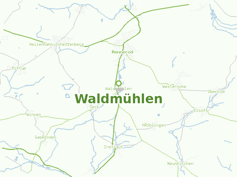 Karte von Waldmühlen