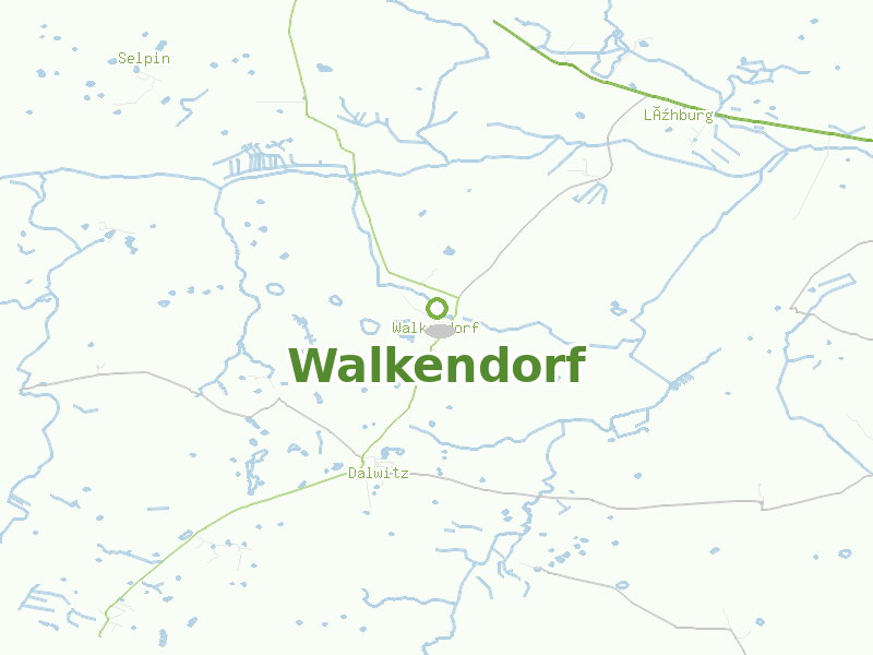 Karte von Walkendorf