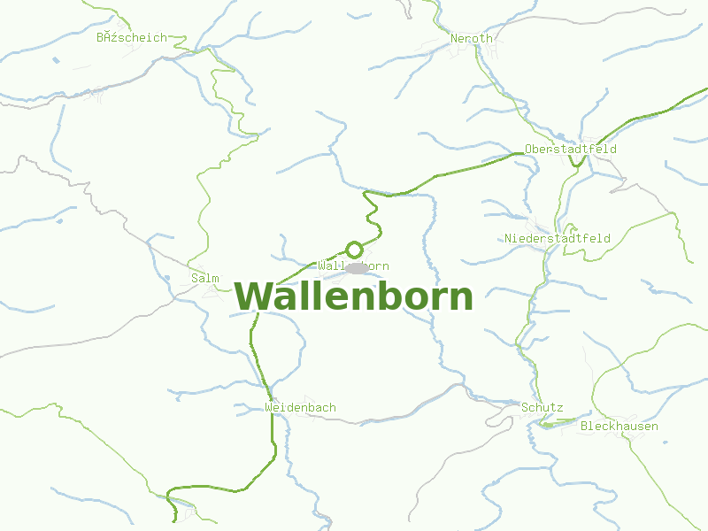 Karte von Wallenborn