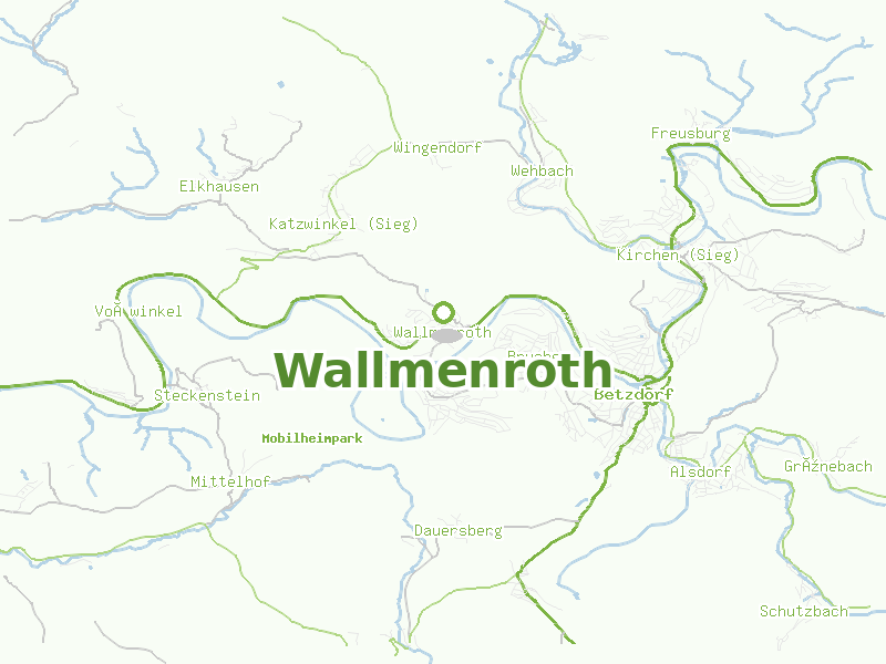 Karte von Wallmenroth